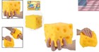 Easy Sqweezy Jumbo Squishy Cheese     Soft  Slow Rising Fidget Fun For Everyone