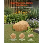 Uimoso Faux Landscape Rock Cover  Realistic Lightweight Sand Yellow S