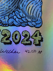 Rainbow Foil Dave Matthews Band Ap Poster Gorge Wa 2024 Signed S n   50 Welker