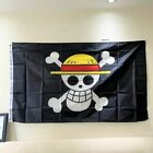 One Piece Pirate Flag Straw Hat Crew  3ftx5ft  