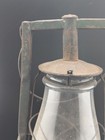 Dietz Crystal Tubular Hot Blast Lantern Clear Globe Glass Fount Repair