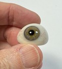 Antique German Hand-blown Human Prosthetic Glass Eye   Grey 