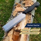 Xhd Chisel Knife - 11 25    Hybrid Utility Knife  Wood Chisel  Hatchet Froe
