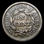 1853 Braided Hair Large Cent Penny        Nice Type Coin         ik957