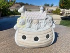 Vtg Noah s Ark Night Light Precious Moments Enesco Porcelain Pastel Nursery 1989