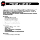 Kurgo G-train Backpack For Dogs   Cats     Airline Approved Travel Carrier Bag