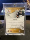 Rocky Bleier Steelers 2009 Sp Authentic By The Letter    s    Patch Autograph 4 8