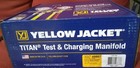 Yellow Jacket 49967 Titan    Manifold  3-1 8  Gauges  W  Hoses  R22   404a   410a