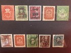 Hungary Stamps 1940   s - 1960   s Some Overprints Album Book