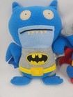 Uglydoll Babo As Superman 10  Ice-bat As Batman 10  Stuffed Plush Toy Gund 2013