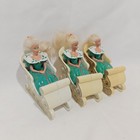 Lot Of 3 Mattel Mcdonalds 1995 Holiday Barbie  1 Sleigh Happy Meal Toy Christmas