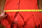 Pytchley Vintage Mens 40 L Foxhunt Coat Jacket Red Pink Pinque Melton