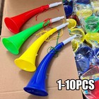 Random Football Cheer Horns Stadium Soccer Ball Cheerleading Trumpet Accessories