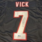 Michael Vick Atlanta Falcons Signed Autographed Custom Jersey  jsa Coa 