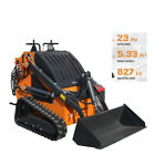 Landhero  New Mini Skid Steer 23hp Hydraulic Guided Drive Compact Track Loader