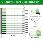Electric Fence Netting - Chicken Fences For The Yard 35  H X 164  L  Poultry 