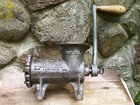 Vintage Enterprise No  22 Tinned Meat Chopper   Food Grinder  home Made Bergers