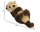 Aurora Miyoni Sea Otter Stuffed Animal - Realistic Plush Toy  10-inch Lifelike G