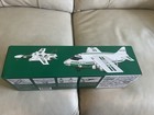Hess 2021 Cargo Plane And Jet Toy Vehicle Set Box Gas   Oil Green white