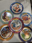 Vintage 1997 Mcdonald s Disney s Hercules Collector Plates Complete Set Of 6