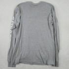 Ecko Unlimited Vintage Mens Gray Long Sleeve Crew Neck T-shirt Size L