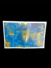 Fantasy Rpg Map Rare Isle Of Lebyn Vintage World Art Double Sided Sullivan 1989