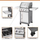 Royal Gourmet 3-burner Gas Grill Stainless Steel Outdoor Garden Bbq Cooking