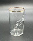Pre Pro Horlacher Beer Glass   Vtg Tavern Barware Advertising   Man Cave Decor
