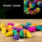 50pcs Backflow Incense Cones Decor Handcrafted Look Home Gift