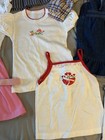 Vintage 80s Summer Girls Clothes Lot Size 5  6 Jcpenney Sesame Street