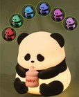 Cute Panda Night Light Eye Protection Light Bedroom Sleeping Light Table Lamp
