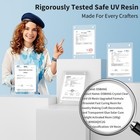 Uv Resin Kit With Light-250g  Clear Hard Type For Beginners And Professionals   