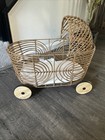 Baby Rattan Stroller Newborn Photography Props 19  L X 10 h