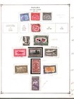 Collection  Panama Part B Scott Pages  1941 1990  Cat  101  Mint   Used Airmails