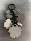 Nwt Coach Beechwood Tea Rose Willow Mix Bag Charm Key Ring Gunmetal 17451