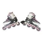 2pm Sports Inline Roller Blade Skates Girls Childrens Adjustable 10c-13c