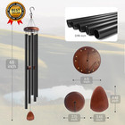 65 In Wind Chimes For Outside Deep Tone  Large Wind Chimes 5 Aluminum Tubes