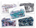 Vera Bradley 3 Pc Cosmetic Cases Set Organizer Makeup Bag Choice Pattern Mfg  75