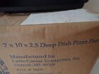Pizza Pan Deep Dish 12 Ea Little Caesars 7  X 10  X 2 5  Unused New Old Stock