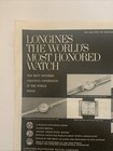 1965 Longines-wittnauer Watch Print Ad Most Honored Personal Possession Vtg 60s