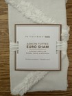 Pottery Barn Teen Ashlyn Tufted Ivory Pillow Sham Euro New
