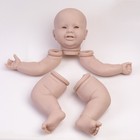 24   Diy Reborn Baby Doll Kits Unpainted Mold Realistic Vinyl Newborn Parts Gift