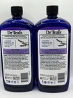 2- Dr  Teals Foaming Bath Pure Epsom Salt   Lavender Sooth   Sleep 34 Oz Each