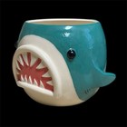 2020 Ugli Mug Hidden Harbor Sad Shark Rare Edition Out Of 25 Ceramic Tiki Mug