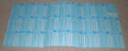 1980 Topps Uncut Sheet Baseball Teams Checklist Cards Rickey Henderson Rookie