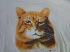 Vintage 80   s Morris The Cat 9 Lives Promo Single Stitch Shirt Adult Size M