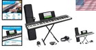Alesis Recital Play 88-key Touch Sensitive Digital Piano Keyboard Bundle