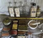 Vintage Apothecary Items Rx Bottles Medicine Doctors Pharmacists Collection