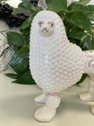 Rare Vintage Poodle Figurine Porcelain Hand Painted Dog By Sasha  
