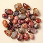 Wholesale Natural Banded Agate Healing Crystal Gravel Stones Veined Mineral Gift